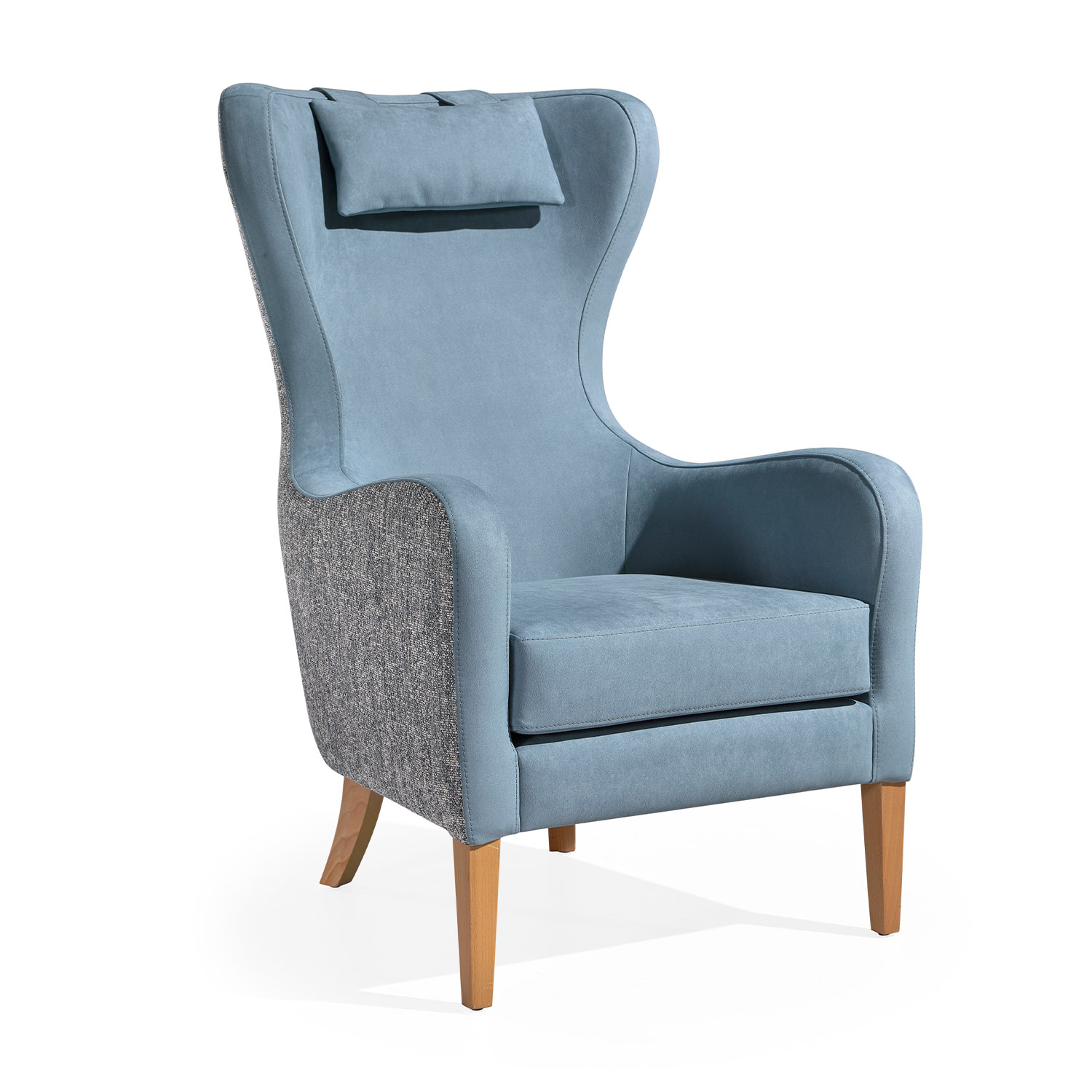 Cadeirão Oliver em Azul com Design Único - JLeal (1) Cadeirao Oliver Em Azul Com Design Unico Jleal 1