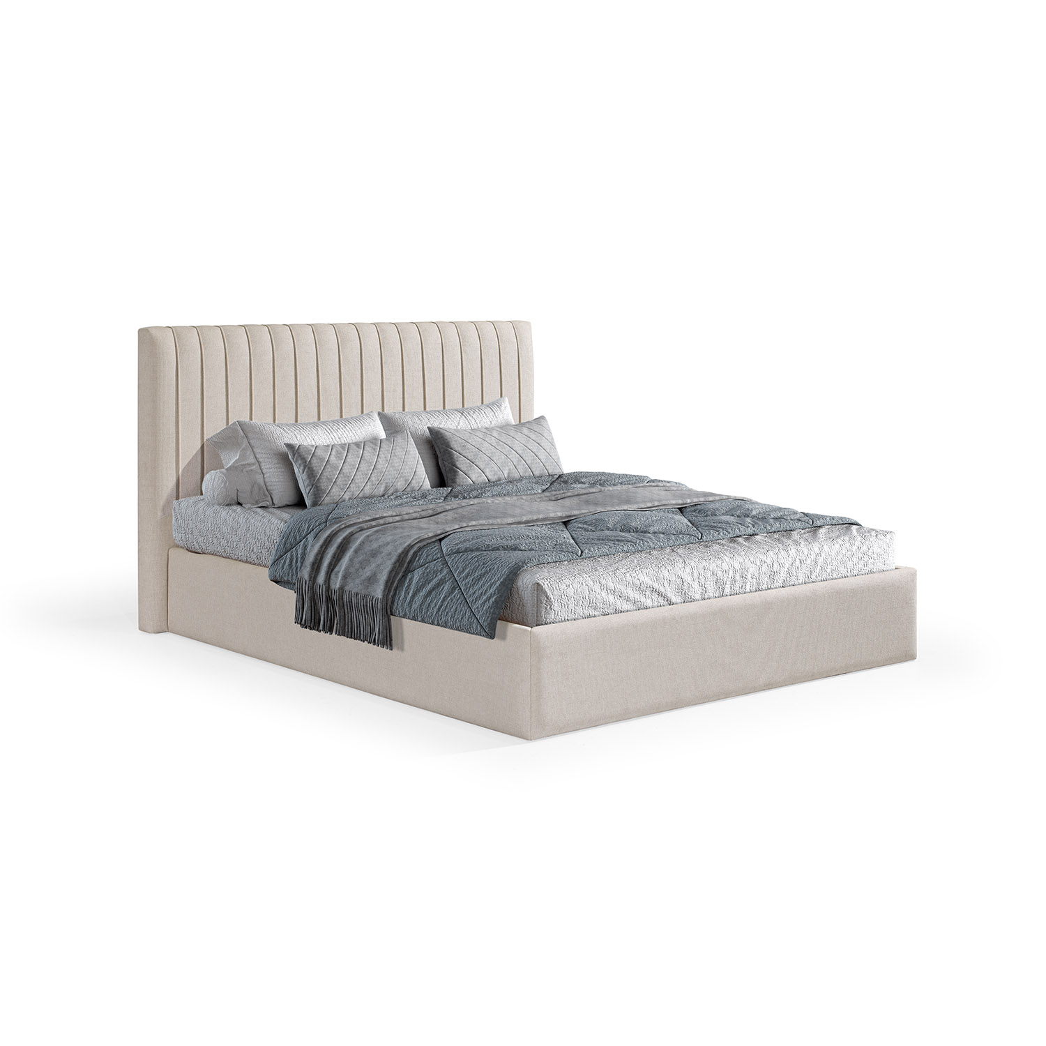 Cama Camila de Casal com Arrumação - JLeal (1) Cama Camila De Casal Com Arrumacao Jleal 1
