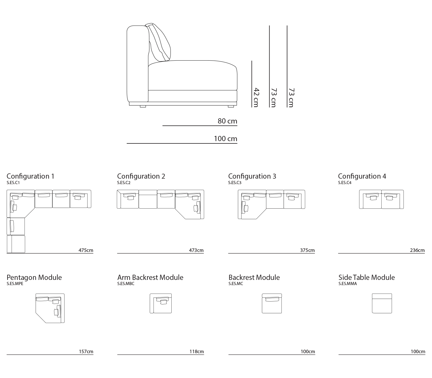 Essence Sofa Dimensions Jleal