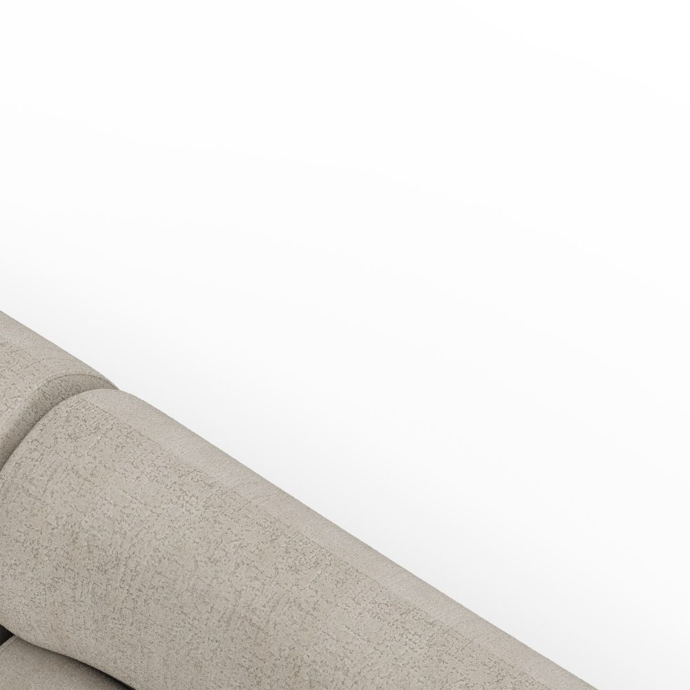 Sofa Modular Cloud De 3 Lugares Com Tecido Em Cinza E Design Moderno Jleal 7