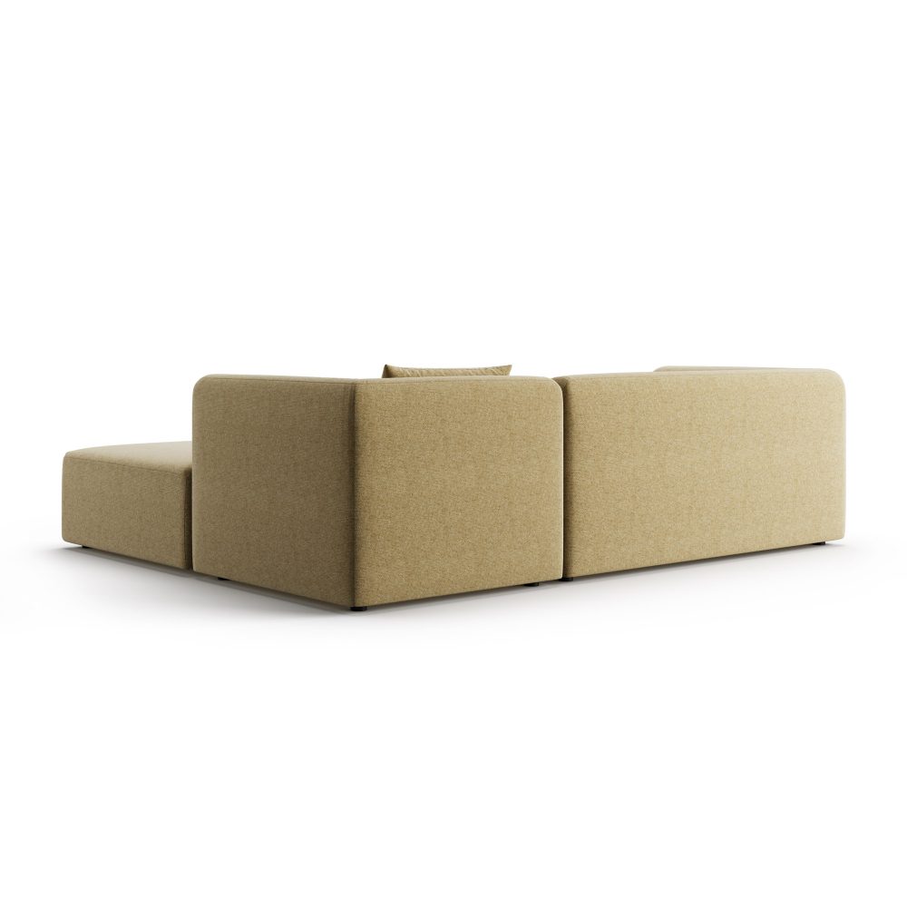 Sofa Sky Com Chaise Longue Em Amarelo Jleal 10