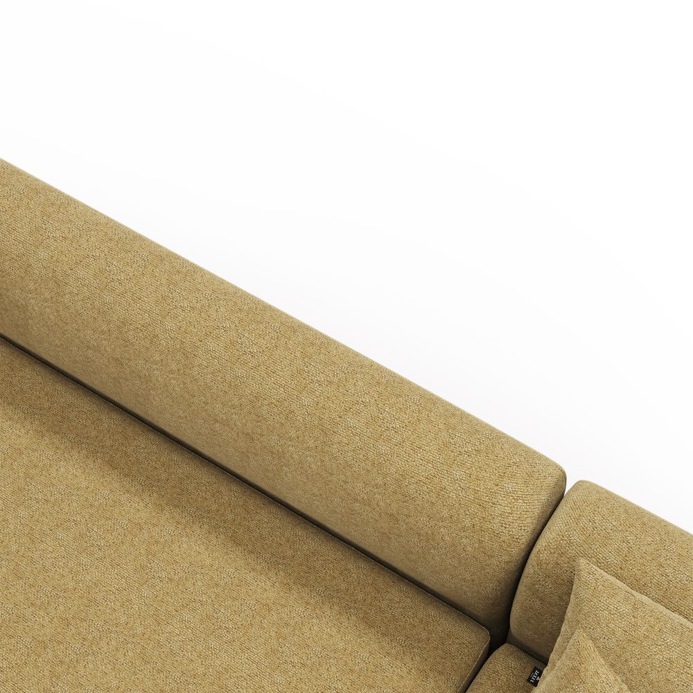 Sofa Sky Com Chaise Longue Em Amarelo Jleal 8