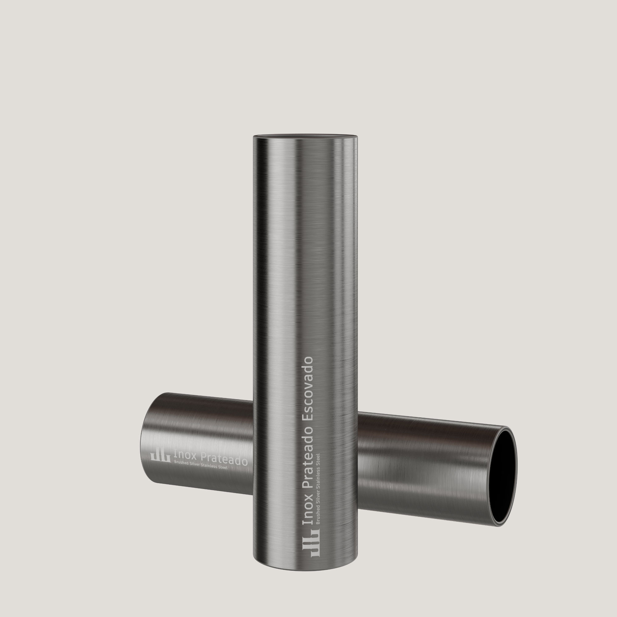 Brushed Silver Stainless Steel Brushed Silver Stainless Steel